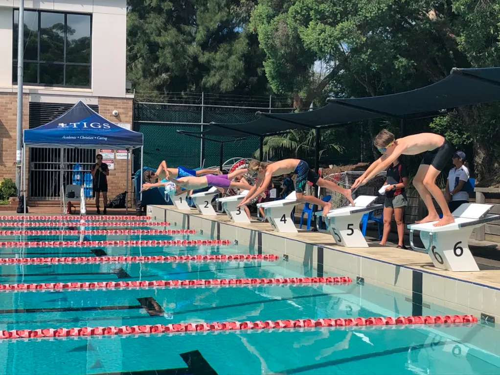 Junior School Swimming Trials - The Illawarra Grammar School